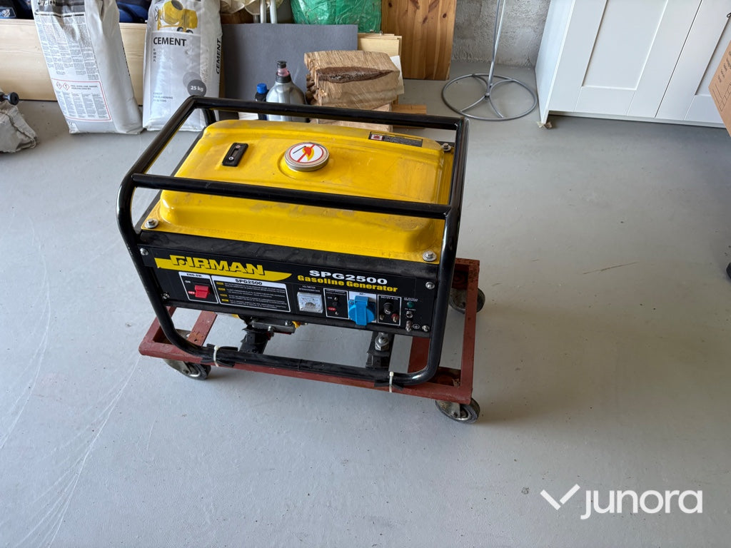 Portabelt elverk - Firman SPG2500