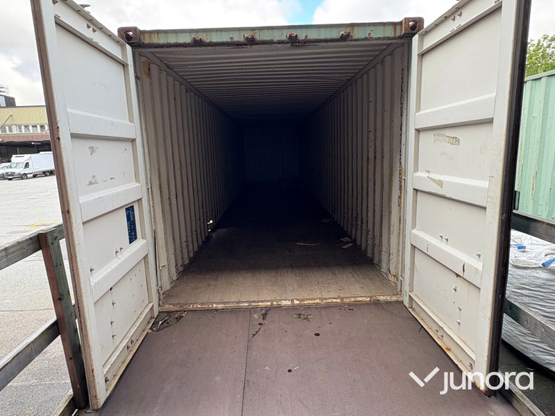 40 Fots Container Med ställning