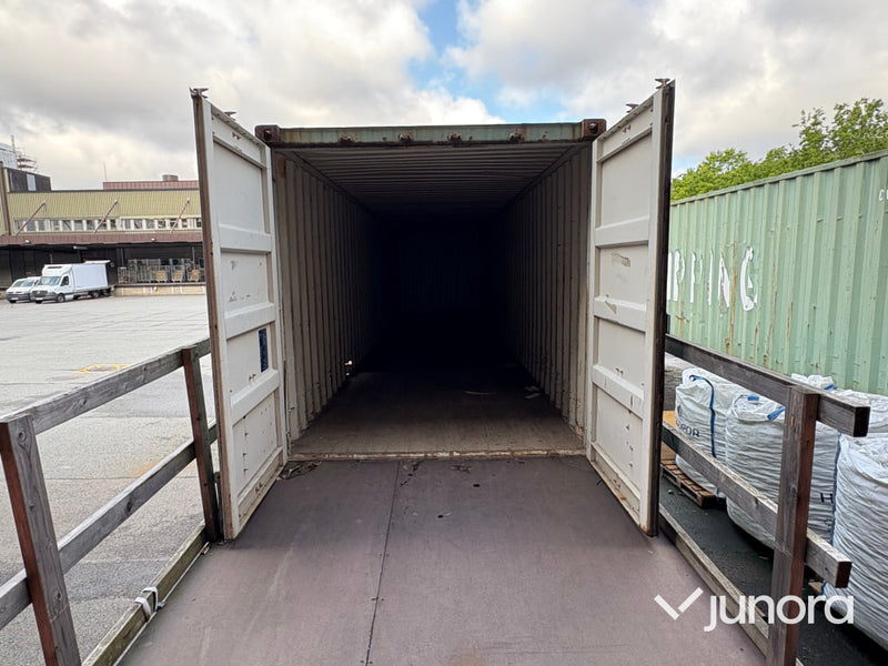 40 Fots Container Med ställning