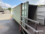40 Fots Container Med ställning