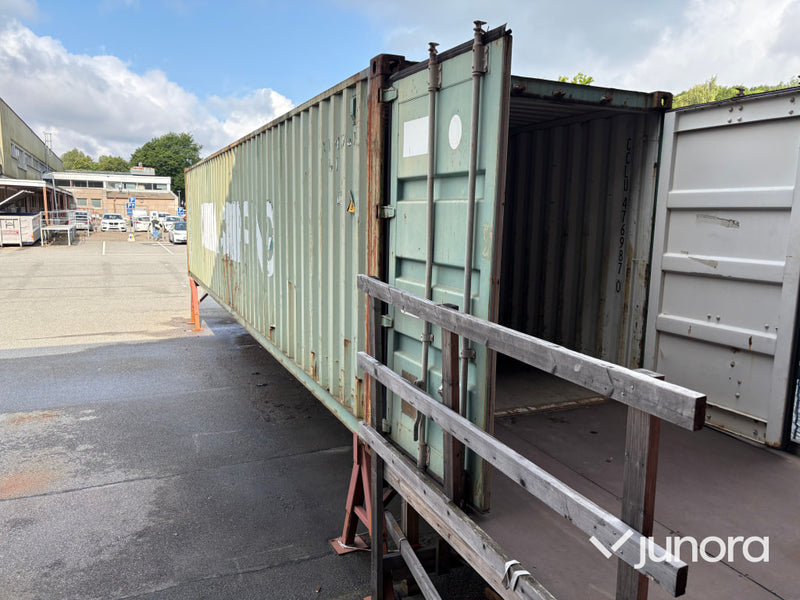 40 Fots Container Med ställning
