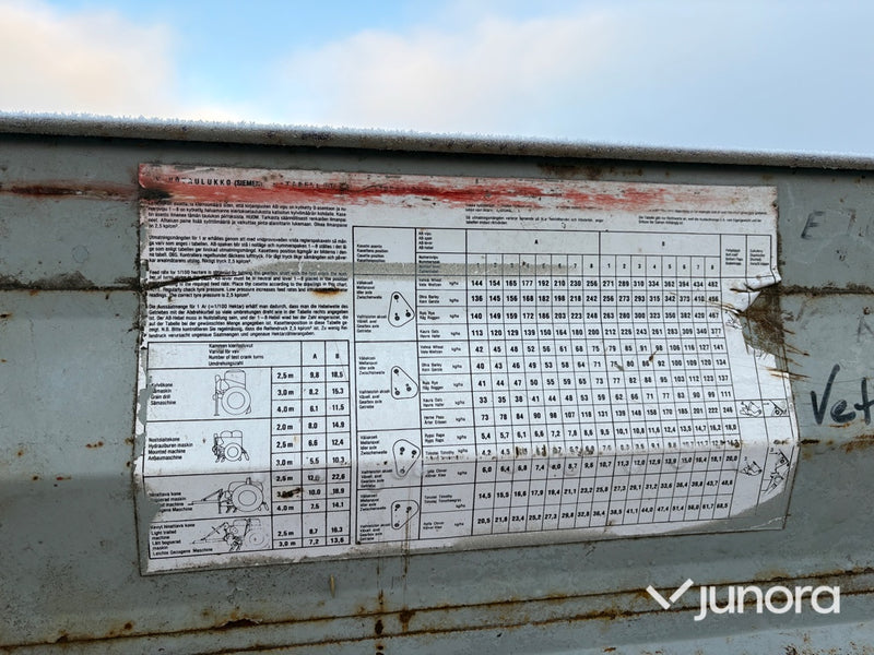 Såmaskin - Trima Juko