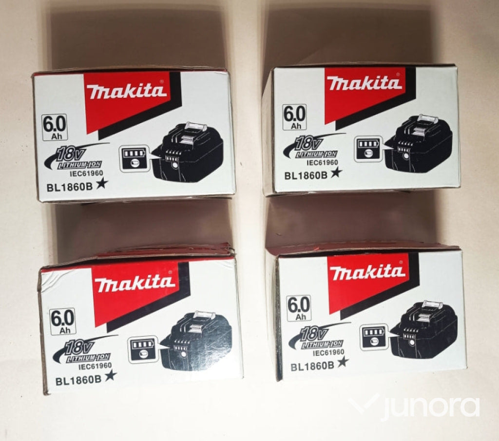 Batterier - Makita, 6ah (4st)
