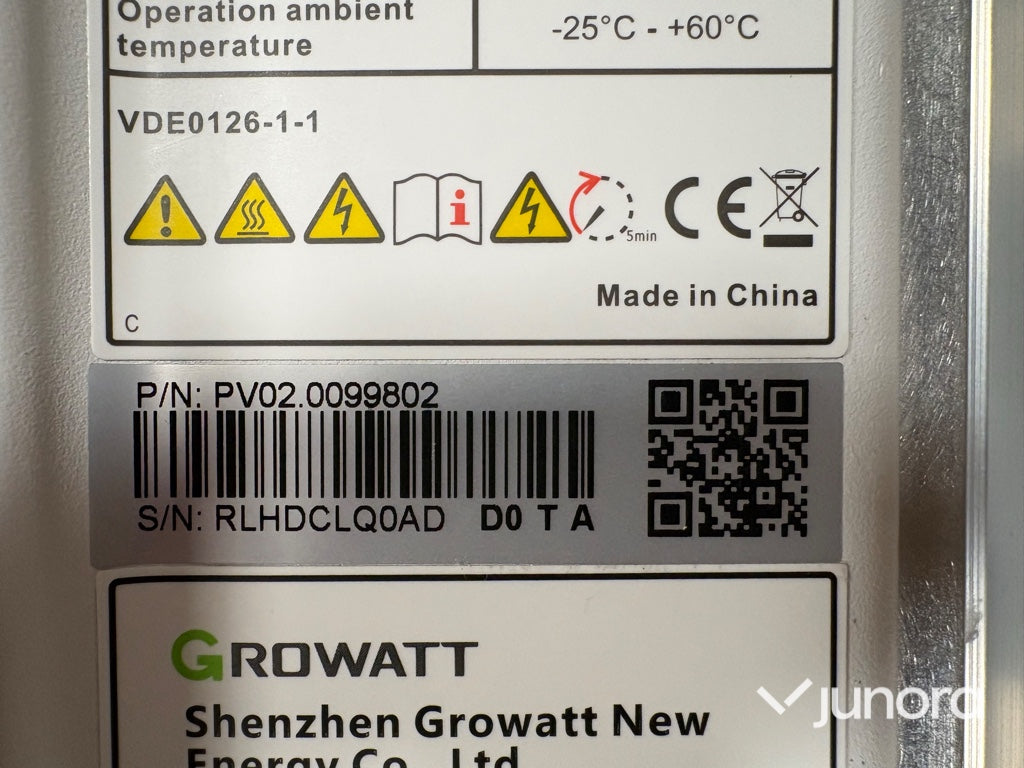 Växelriktare – Growatt MOD 11KTL3-X 11 kW