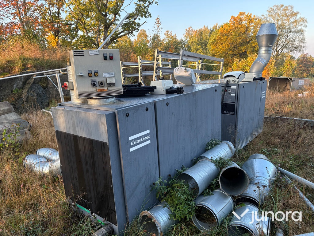 Skruvkompressorer Atlas Copco GA 37