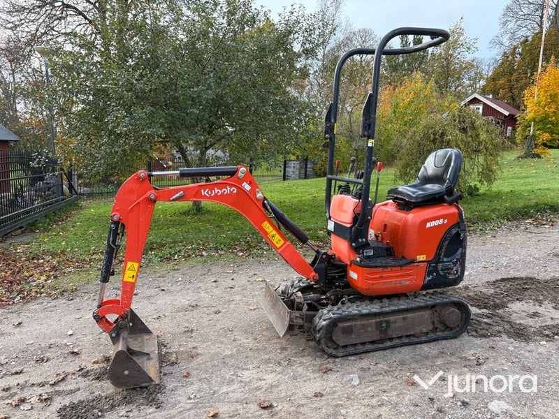 Minigrävare - Kubota K008-3