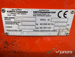 Minigrävare - Kubota K008-3