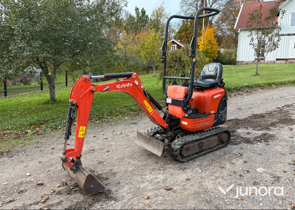 Minigrävare - Kubota, K008-3