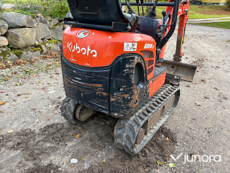 Minigrävare - Kubota K008-3