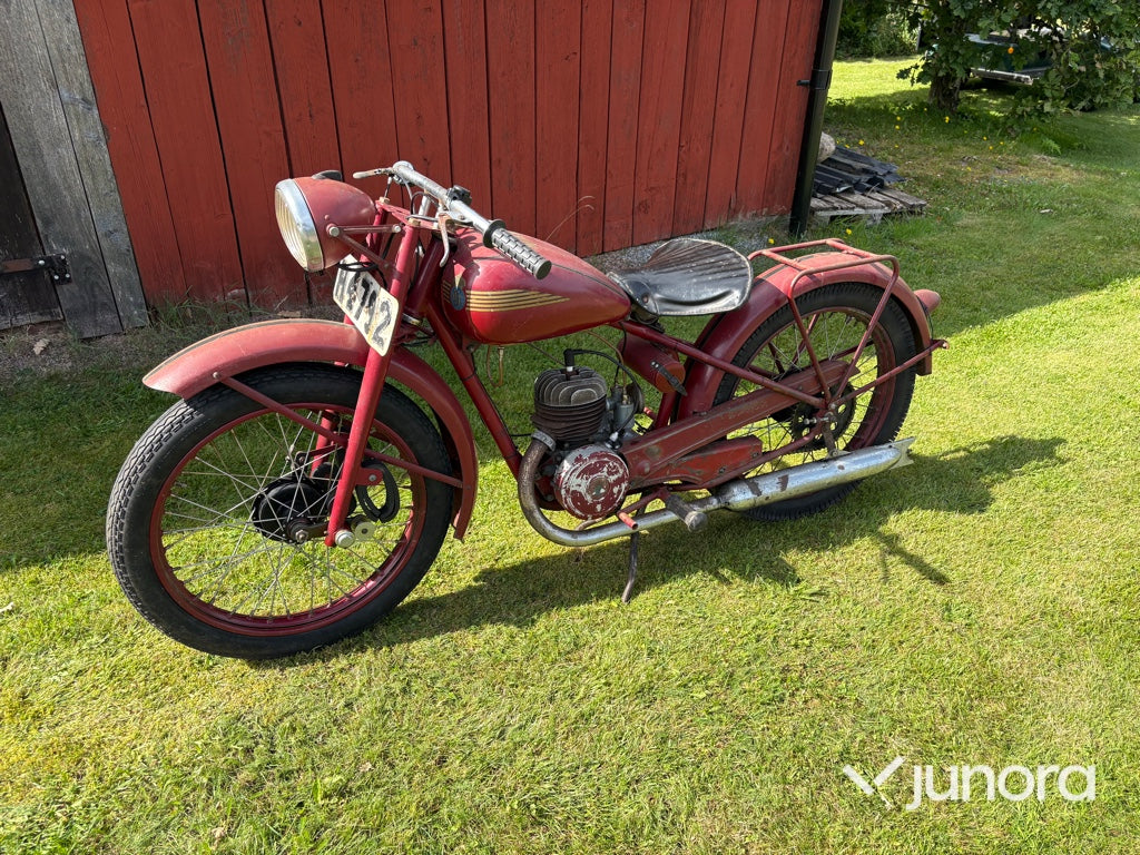 Motorcykel - Husqvarna Röd Myra