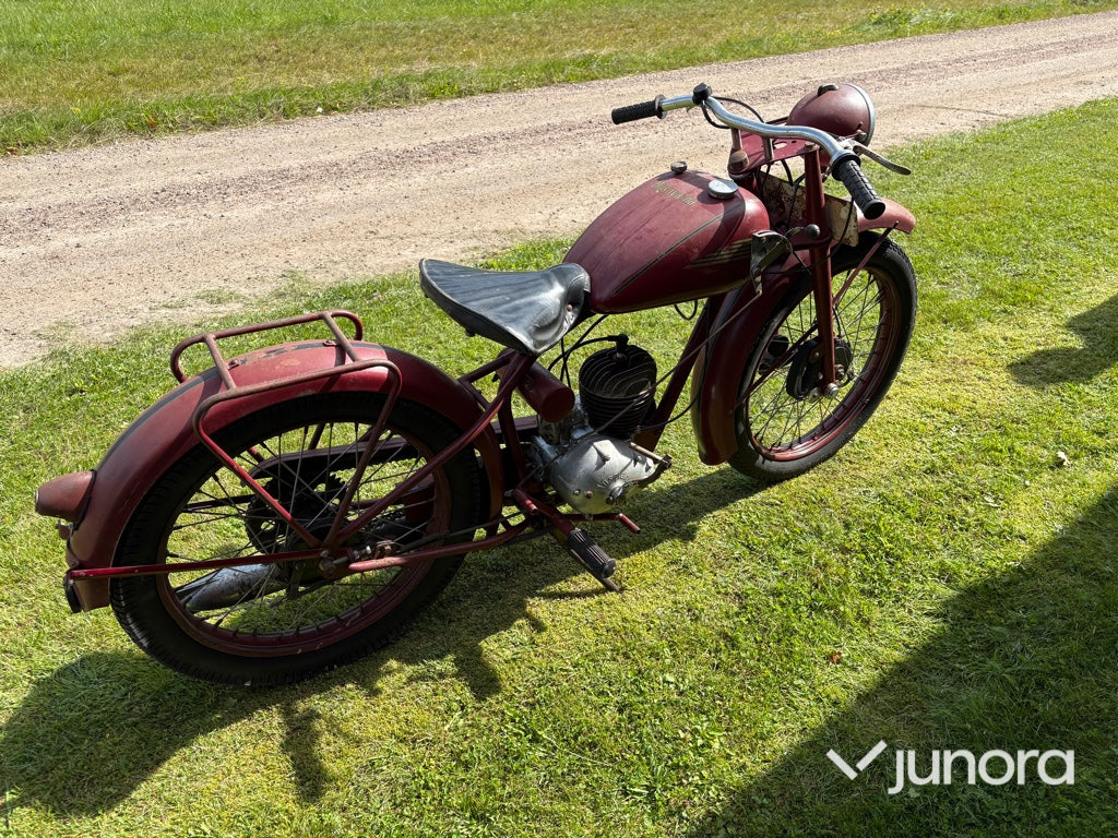 Motorcykel - Husqvarna Röd Myra