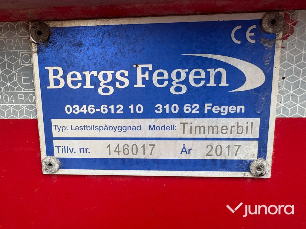 Timmerbil med släp - Volvo, FH16
