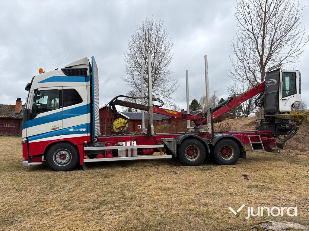 Timmerbil med släp - Volvo, FH16