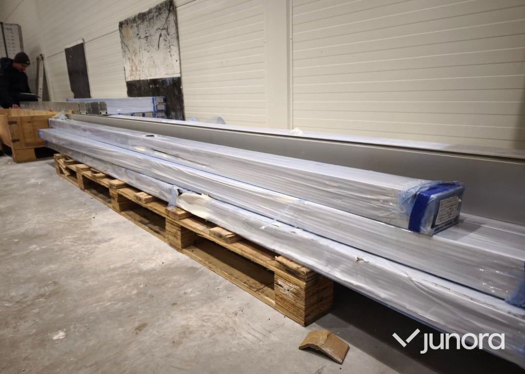 Glasräcken 12 meter