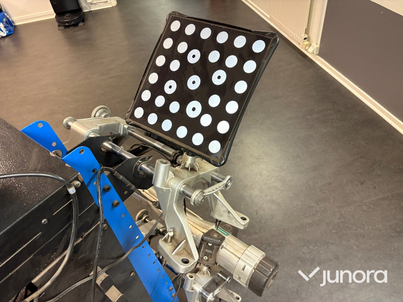 Fyrhjulsmätare - med glidplattor