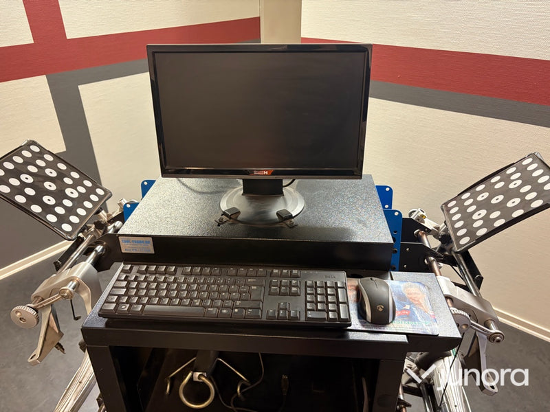 Fyrhjulsmätare - med glidplattor