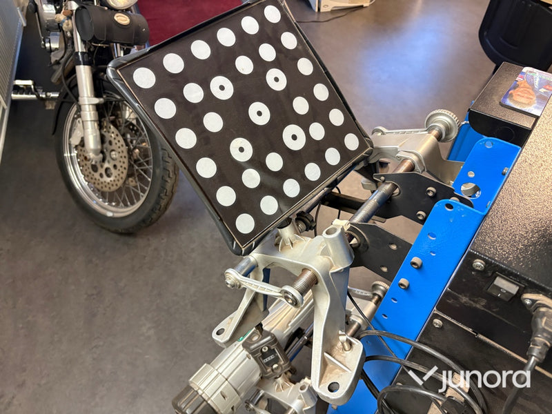 Fyrhjulsmätare - med glidplattor