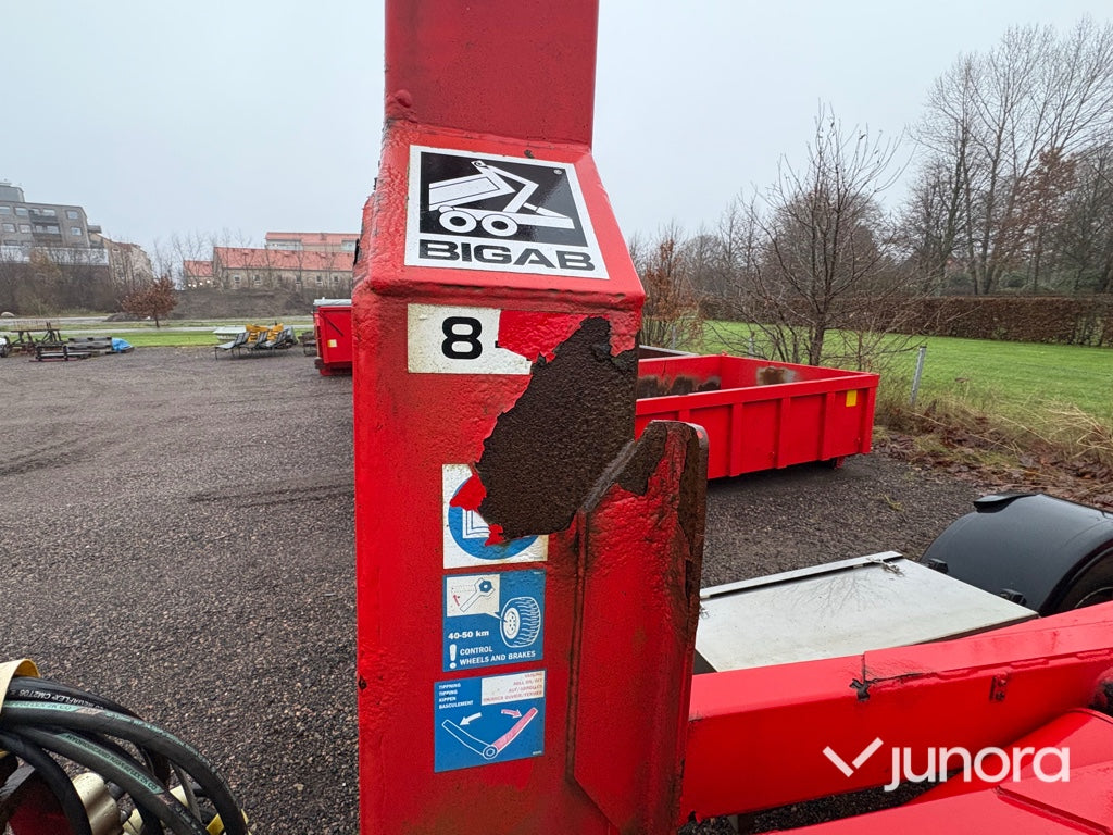 Lastväxlarvagn – Bigab 8-12