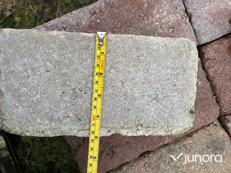 Marksten betong körbar