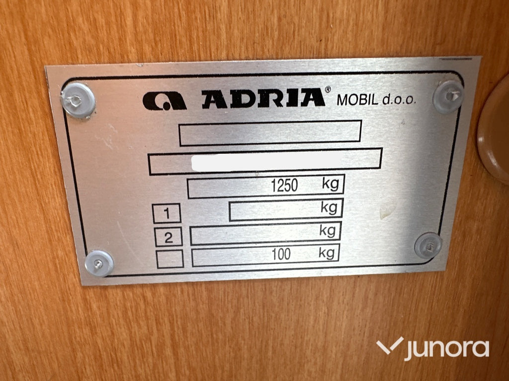 Husvagn - Adria, Unica B 502 UP