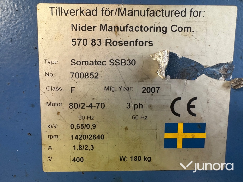 Pelarborrmaskin - Somatec, SSB30