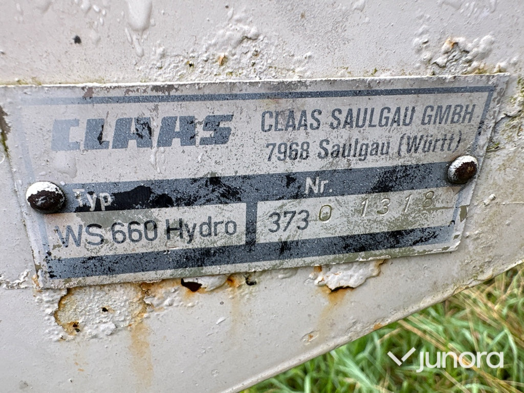 Strängläggare Claas Hydro WS 660