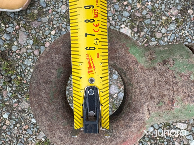 Potatiskärra – eldriven bottenmatta, hydraulisk baklucka