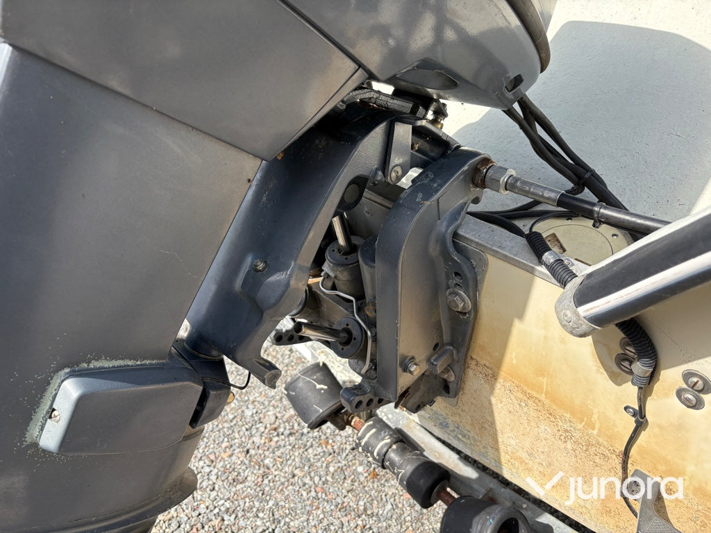 Styrpulpetbåt, Trailer - Med Yamaha, 70hk