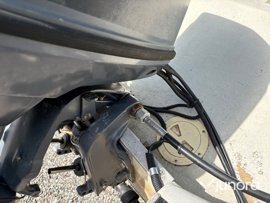 Styrpulpetbåt, Trailer - Med Yamaha, 70hk