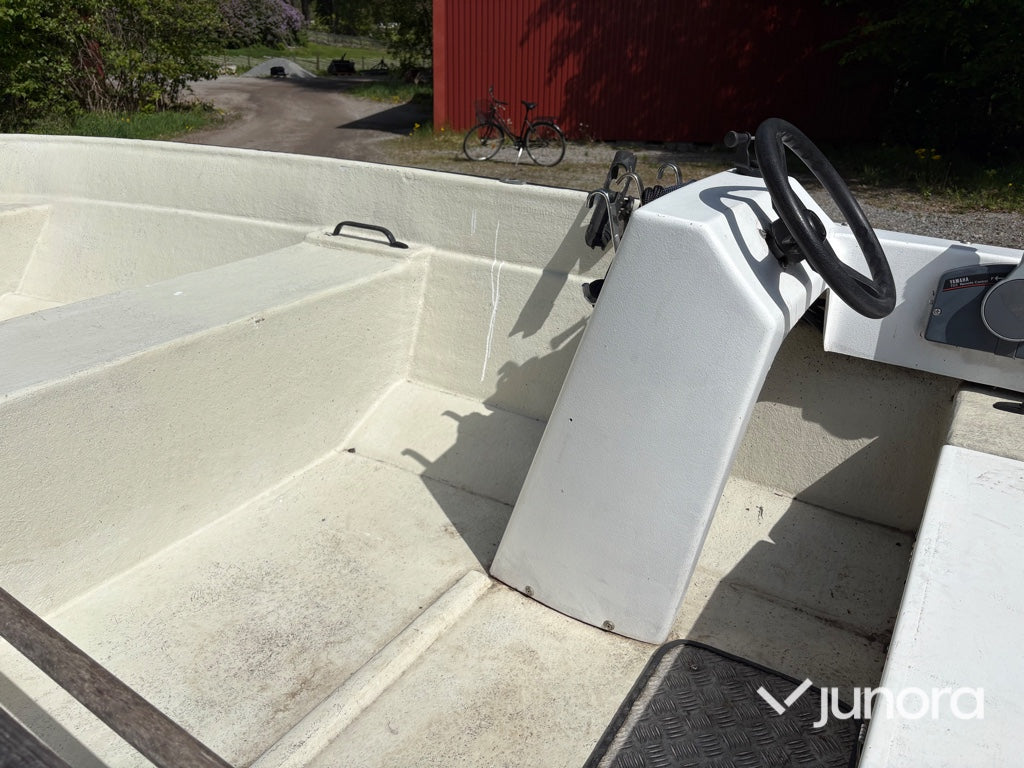 Styrpulpetbåt, Trailer - Med Yamaha, 70hk