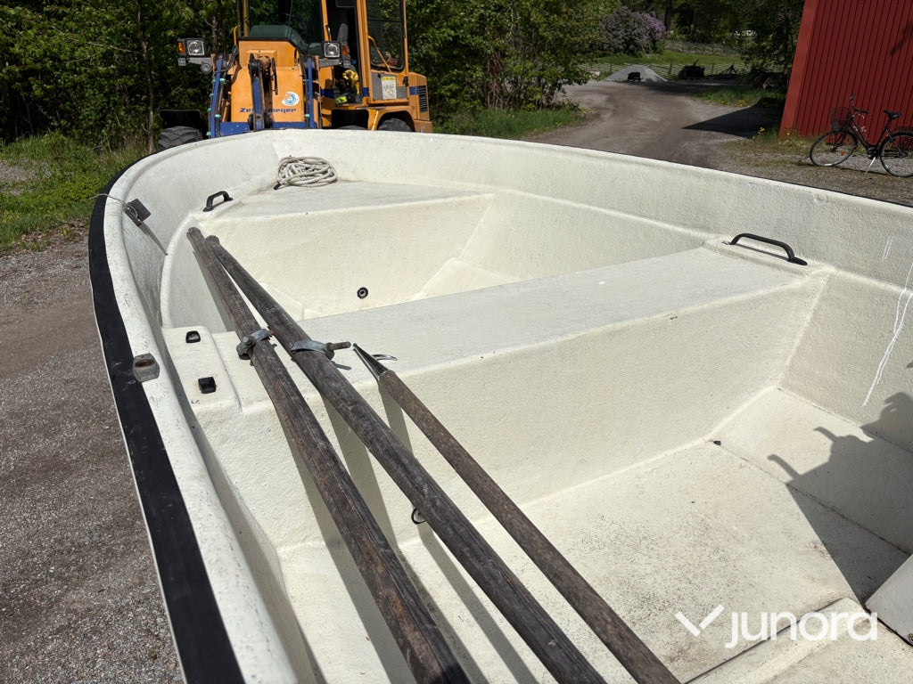 Styrpulpetbåt, Trailer - Med Yamaha, 70hk
