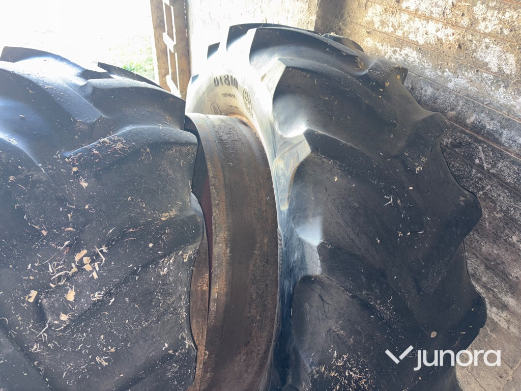 Dubbelmontage - Till traktor, Goodyear, 480/70R38