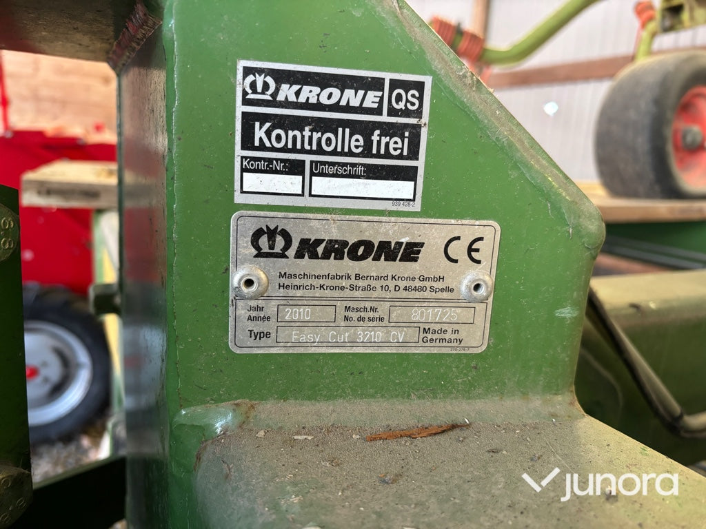 Slåtterkross - Krone EasyCut 3210 CV