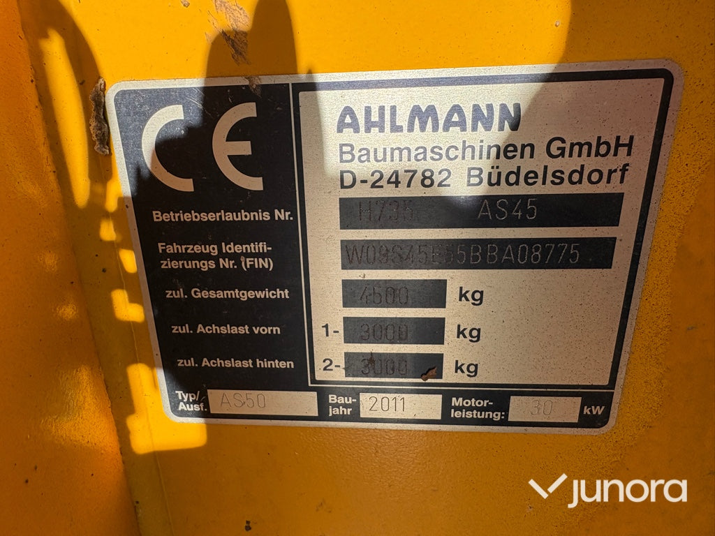 Hjullastare - Ahlmann, AS50