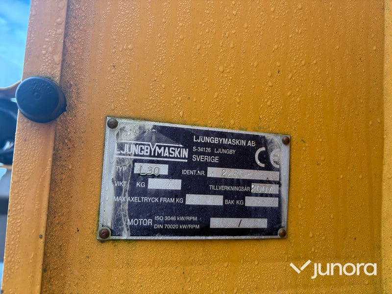 Hjullastare - Ljungby L30