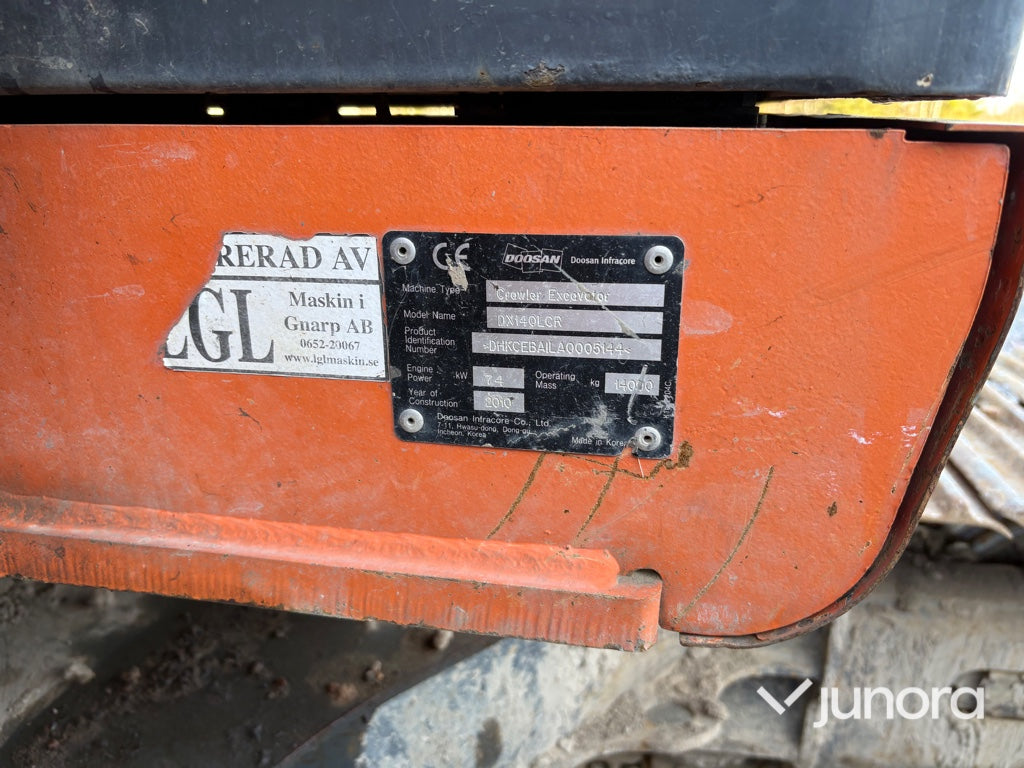 Grävmaskin - Doosan, DX140LCR