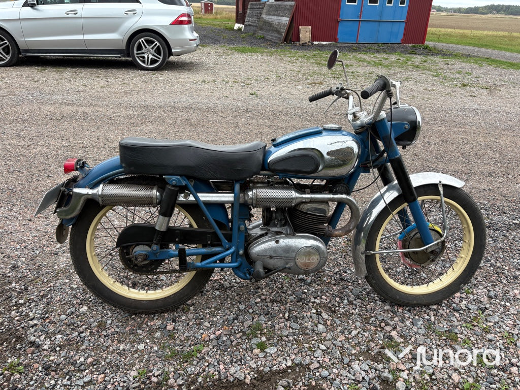 Veteranmotorcykel Monark Blue Arrow M550