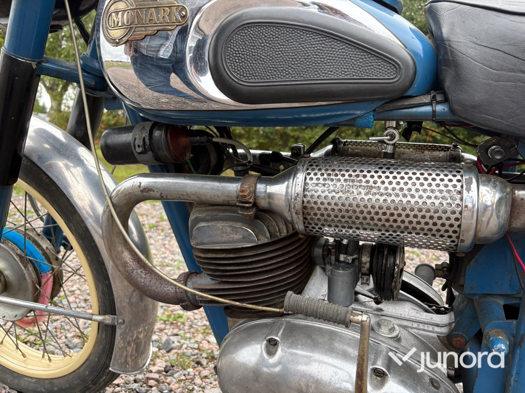 Veteranmotorcykel Monark Blue Arrow M550
