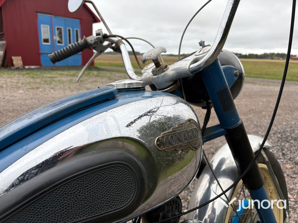 Veteranmotorcykel Monark Blue Arrow M550
