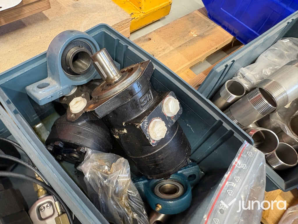Hydraulmotorer / pump / kopplingar