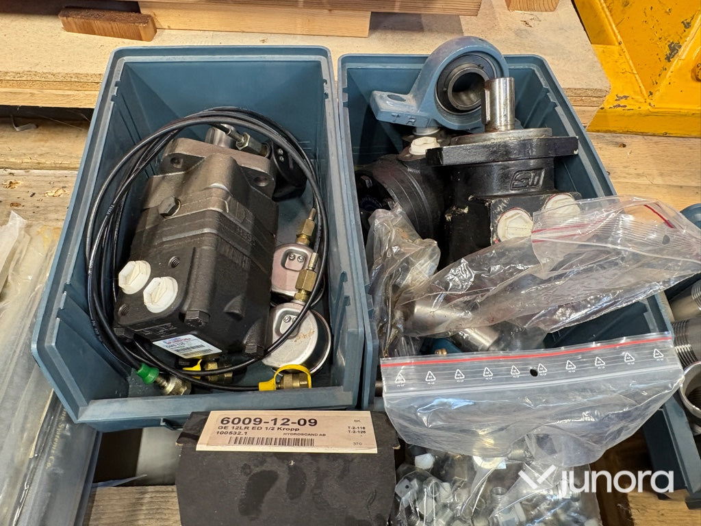 Hydraulmotorer / pump / kopplingar