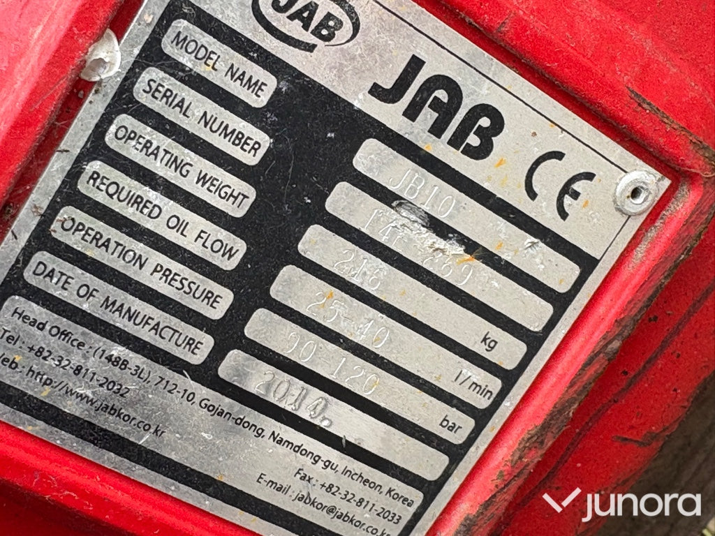 Hydraulhammare - JAB, JB10 II Silenced