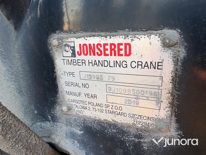 Timmerkran + Hytt - Jonsered, X-Cab 2.0 E