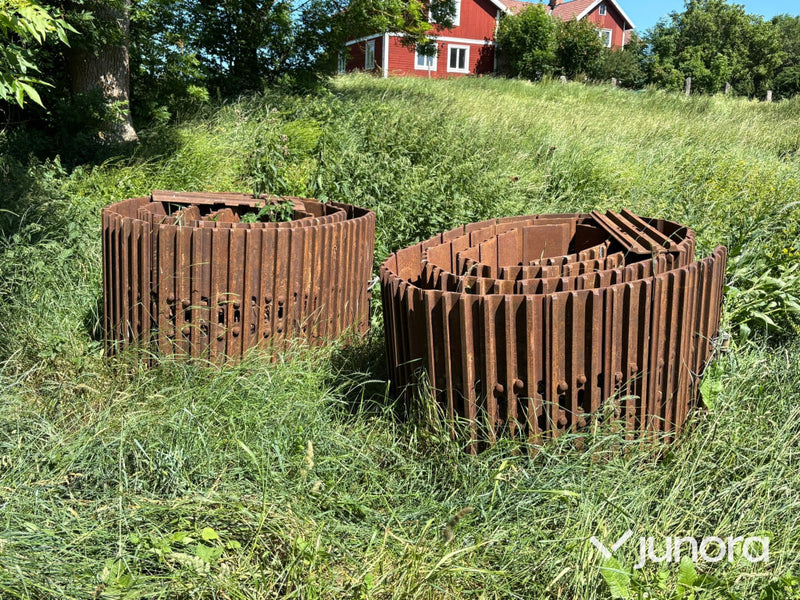 Grävmaskins band (stållarver) Volvo