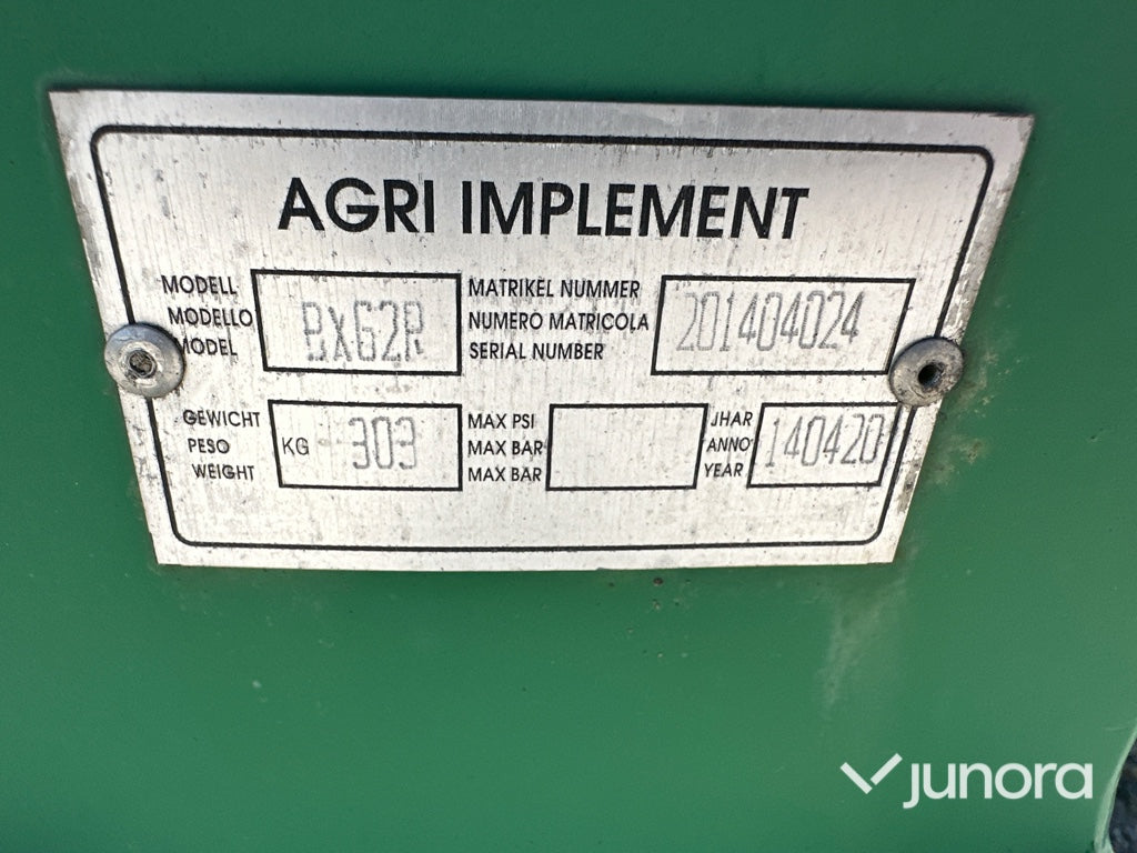 Flistugg - Agri Implement, BX 62 R