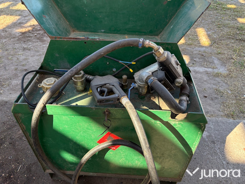 Diseltank IBC med pump