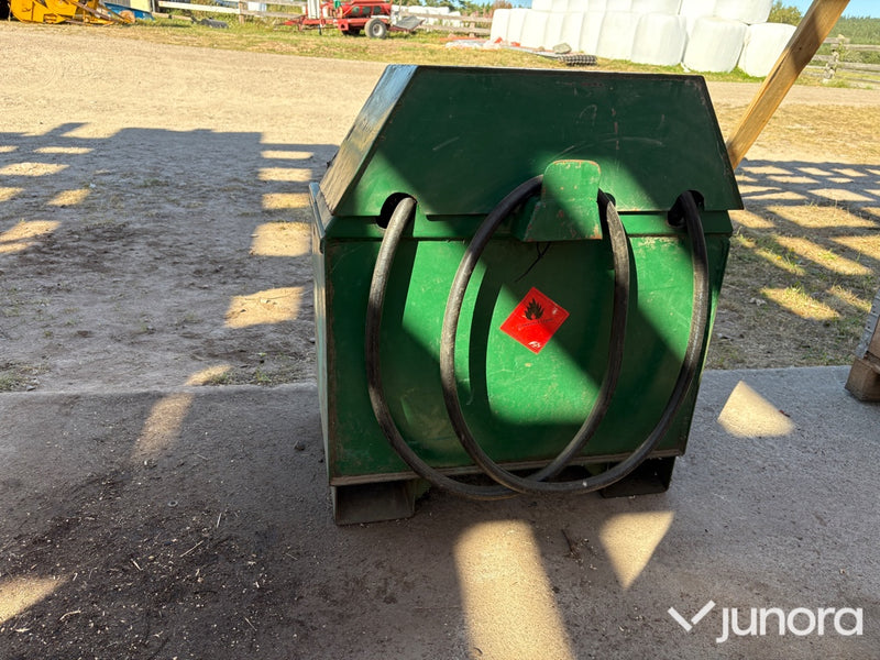 Diseltank IBC med pump