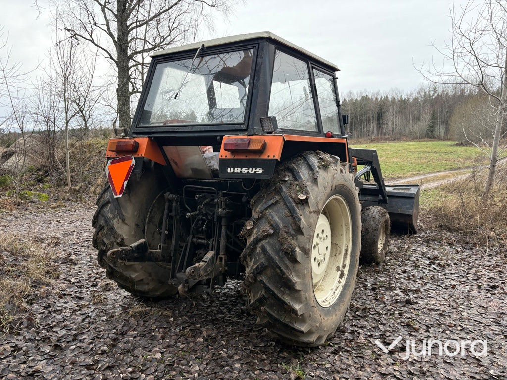 Traktor + Frontlastare - Ursus, C 385