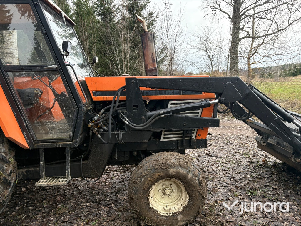 Traktor + Frontlastare - Ursus, C 385