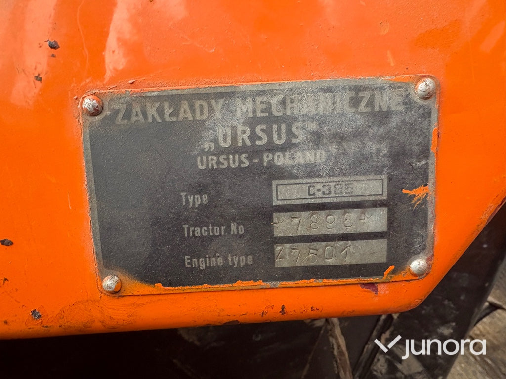Traktor + Frontlastare - Ursus, C 385
